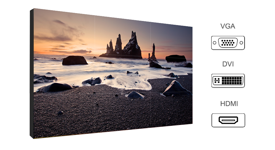 無縫55寸液晶拼接屏 無縫55寸液晶拼接屏