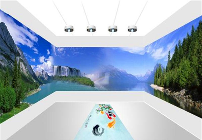 三折幕投影系統(tǒng) 三折幕投影系統(tǒng)