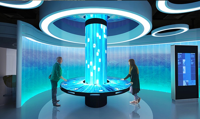 led柱信息瀑布流 led柱信息瀑布流